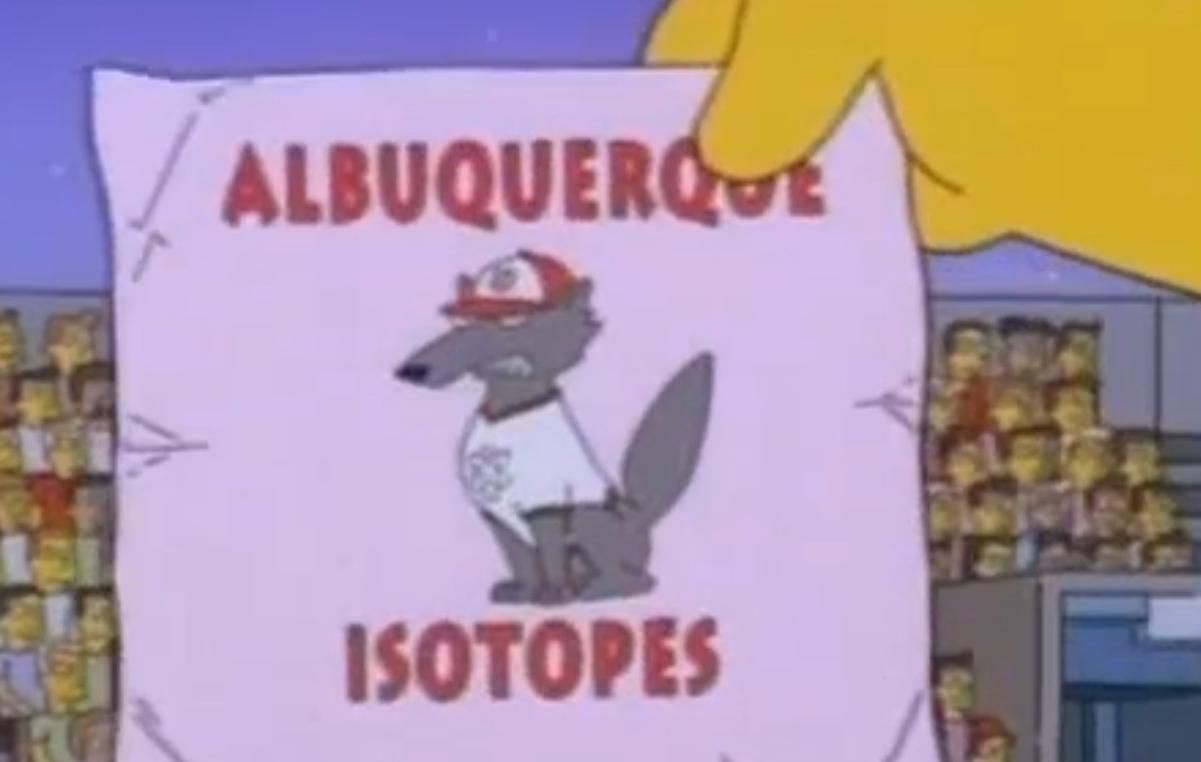 Albuquerque Isotopes Homer Simpsons Hungerstreik War Umsonst 20 Minuten