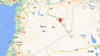 Syrie: un obus tiré près d’une base de la coalition