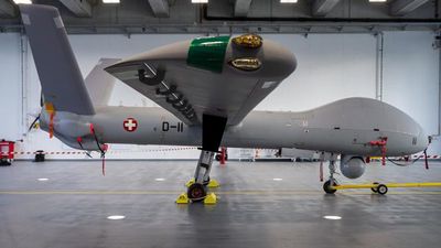 Un drone Hermes 900 HFE.