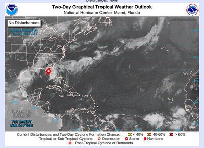 La tempête Elsa, affaiblie, se rapproche de la Floride