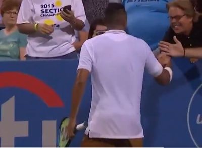 Tennis Nick Kyrgios En Finale Grace A Un Fan Le Matin