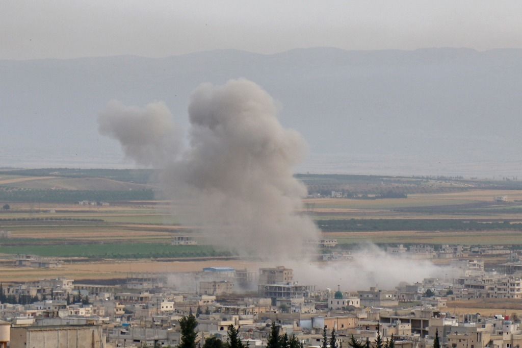 Bombardements, Trump dit «stop!»