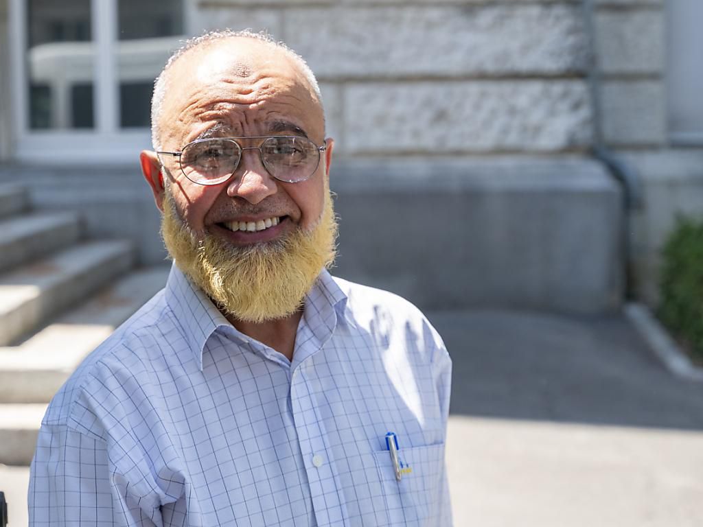 Le prédicateur libyen Abu Ramadan, ici à Bienne le 20 juin 2022, peut faire appel du jugement.