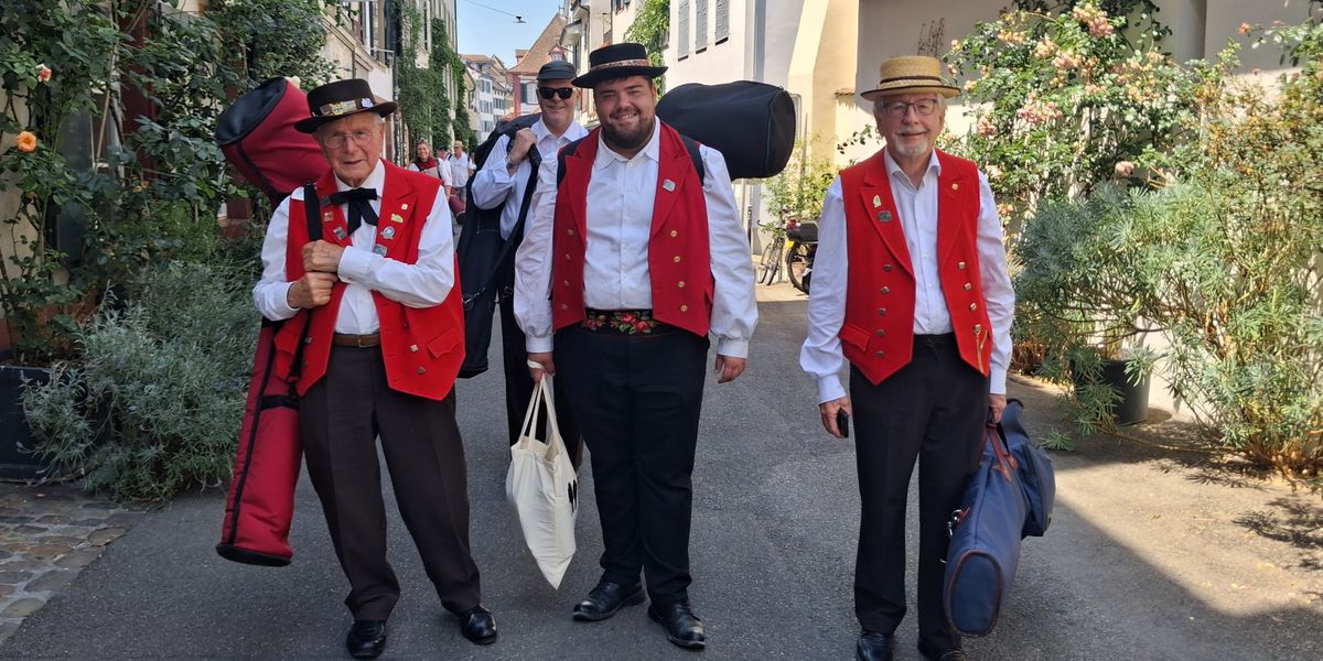 Jodlerfest in der Hitzewelle: Die besten Eindrücke aus Basel