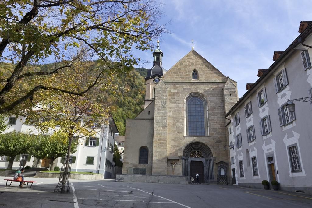 La cathédrale de Coire photographiée en octobre 2012.