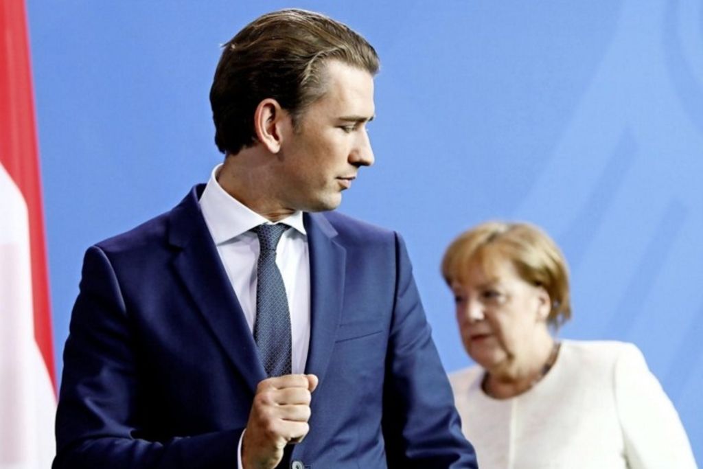 L’axe Rome-Vienne-Berlin double Merkel par la droite