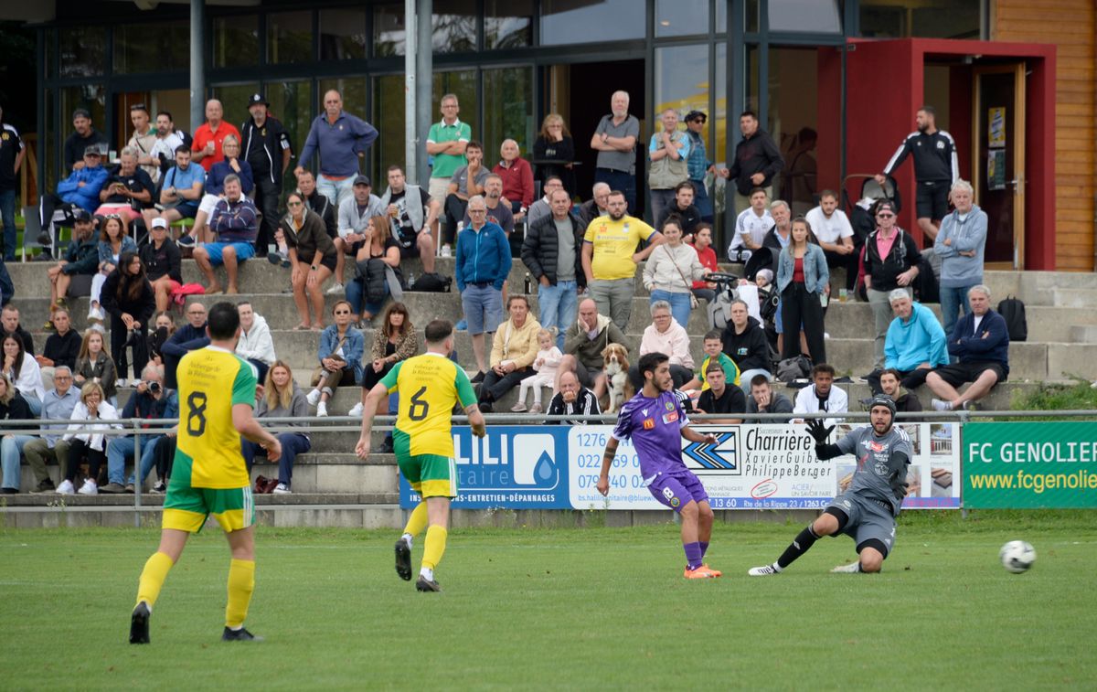 Genollier-Benin didn't beat Vevey. But from the first second to the last, he believed in his luck.