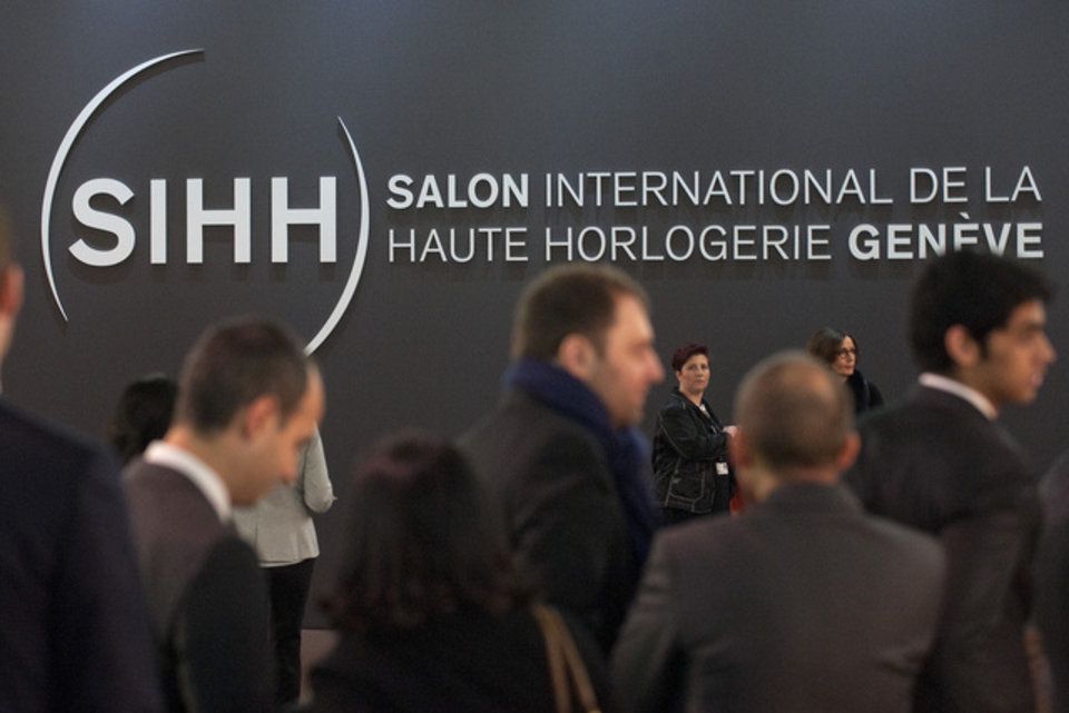 Près de 10% de plus de personnes ont visité la 24e édition du salon de la Haute Horlogerie à Genève. (24 janvier 2014)