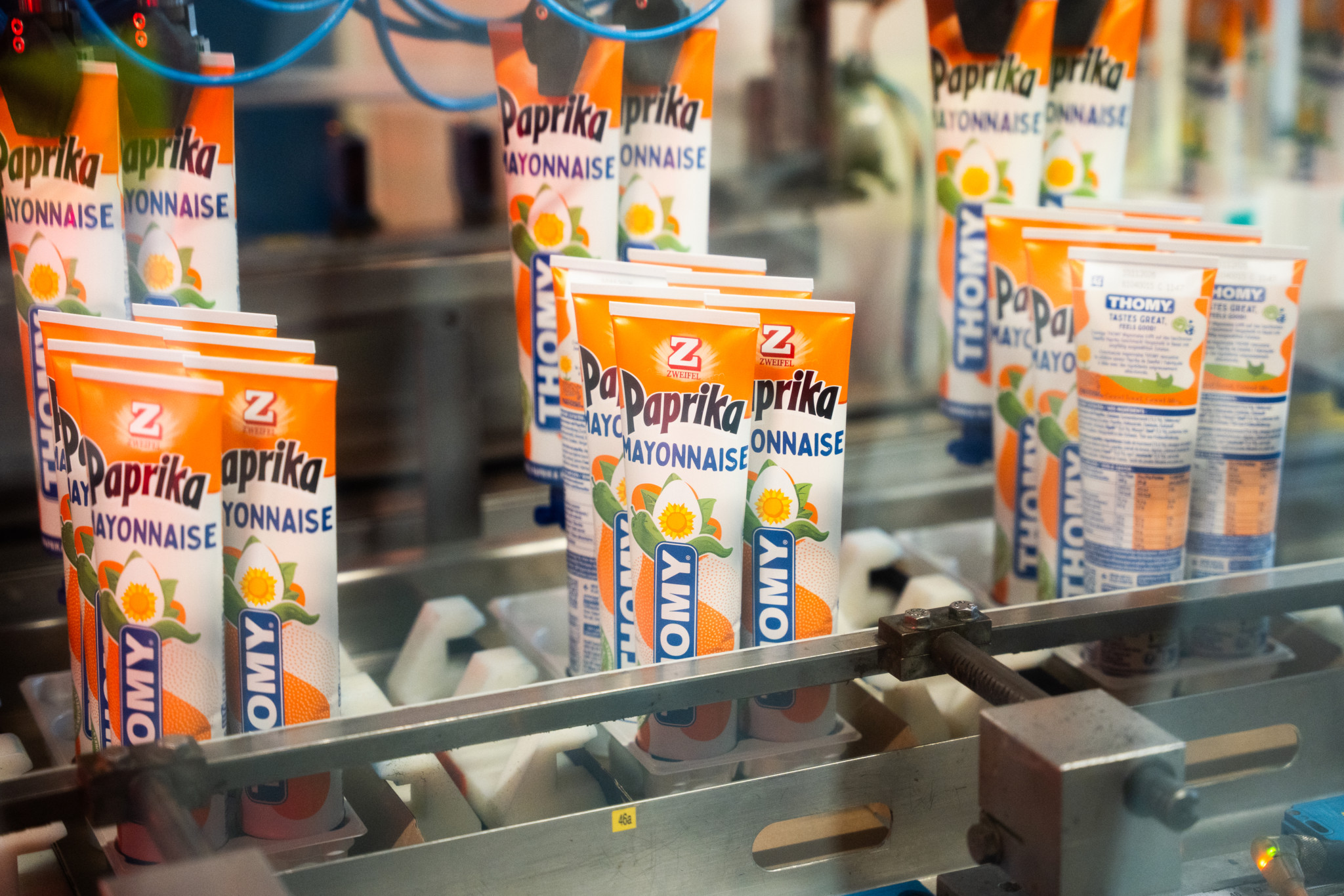 Fine Food?: Zweifel und Thomy lancieren gemeinsame Mayonnaise – mit Paprika-Chips-Geschmack