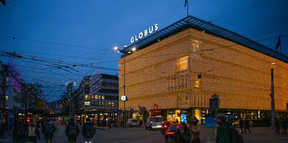 Globus Warenhaus am Löwenplatz.
27.11.2023
(URS JAUDAS/TAGES-ANZEIGER)