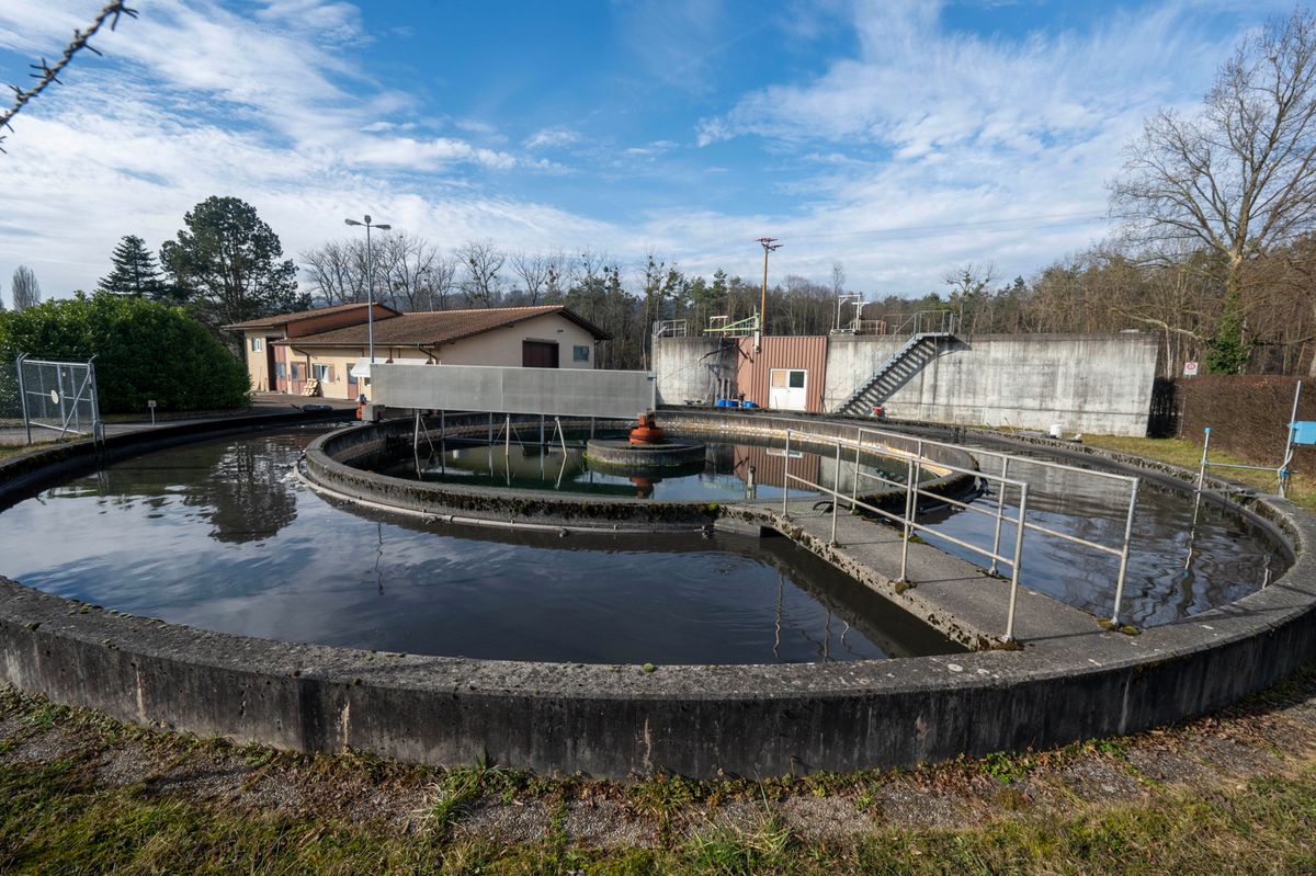 La STEP d'Henniez, dans la Broye.