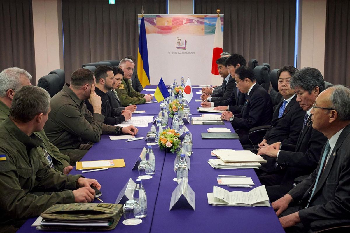 The focus of the summit was almost exclusively on the ongoing war.