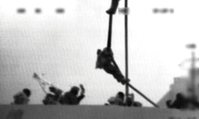 Die israelische Armee wusste nicht, was sie erwartet: Sütrmung der «Mavi Marmara».