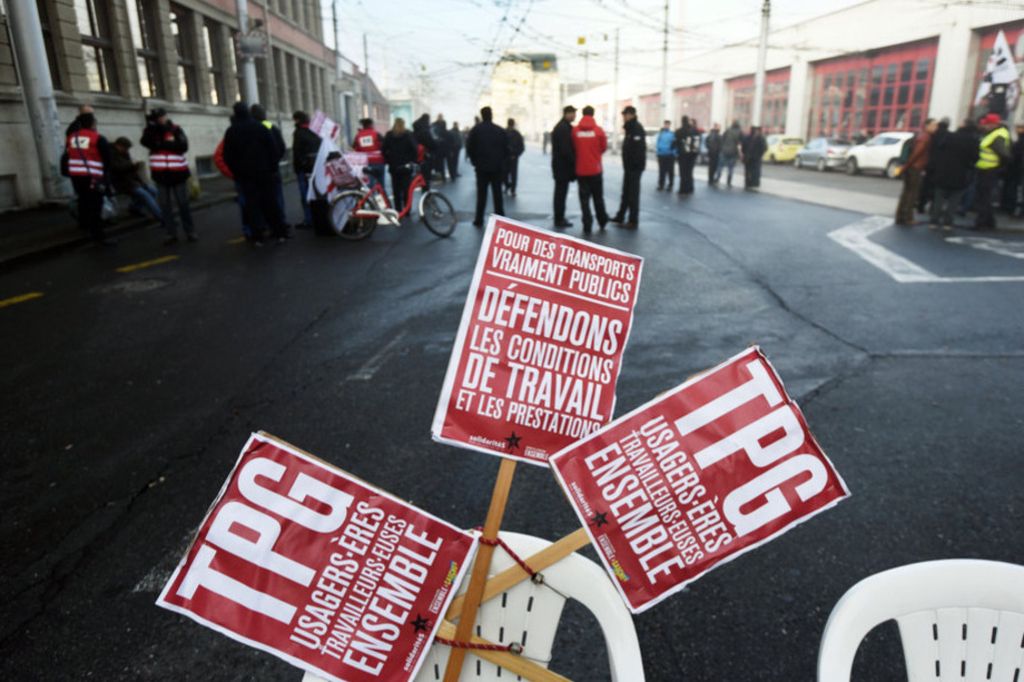 La grève des TPG coûte 175'000 francs aux 700 grévistes