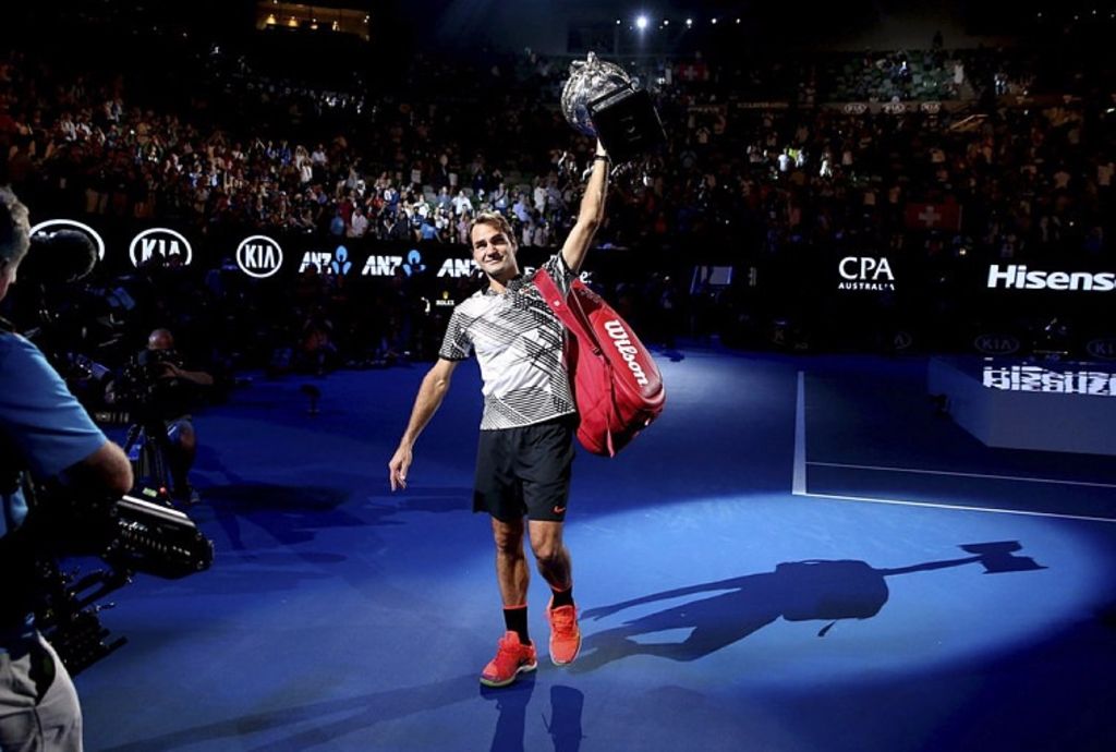 TV: plus d'un million de Suisses ont regardé Federer