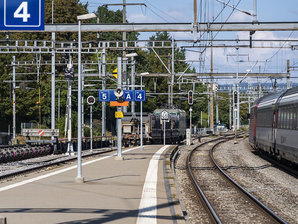 La construction d’une troisième voie ferroviaire entre Morges et Lonay se précise (archives).