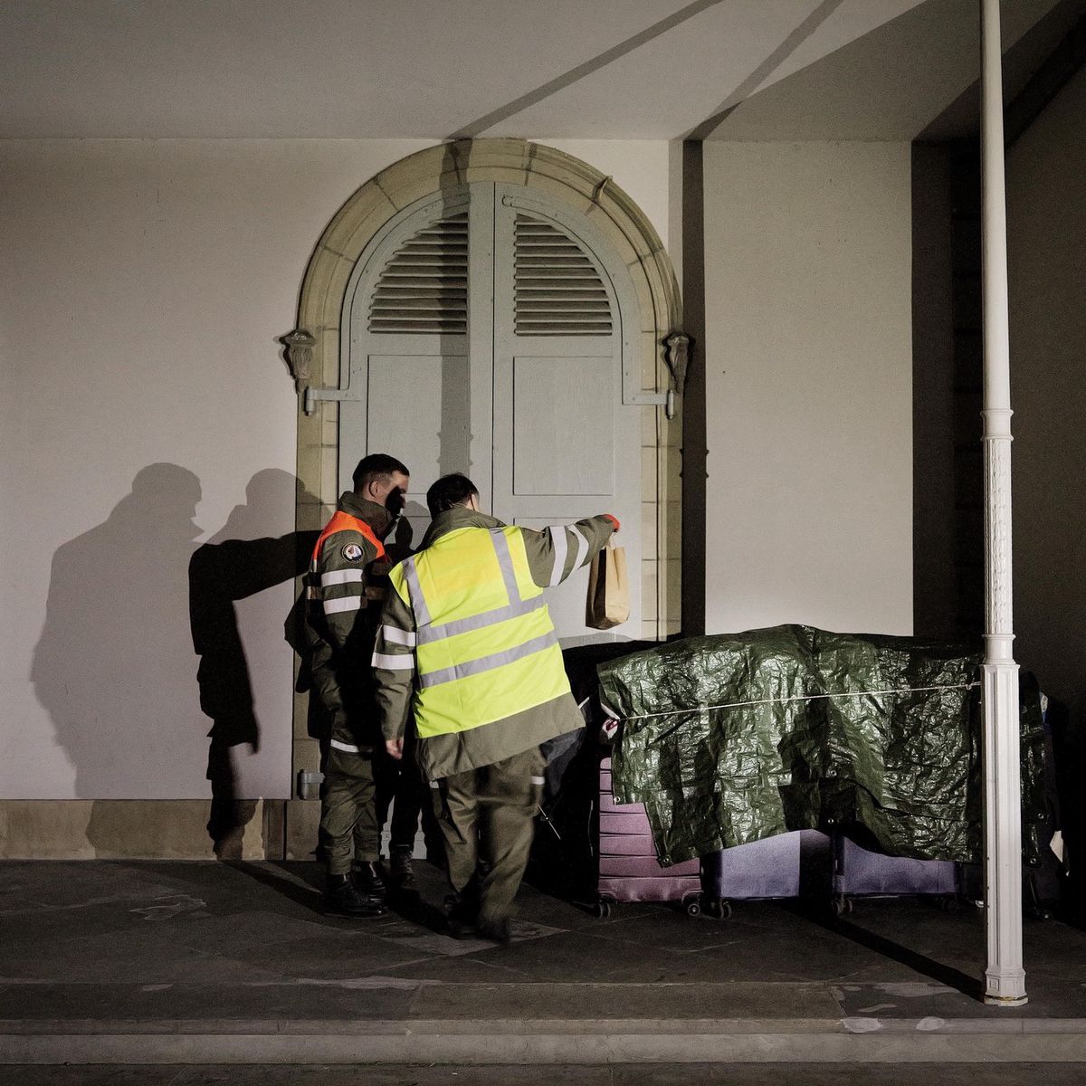 Maraude dans les rues glaciales de Genève