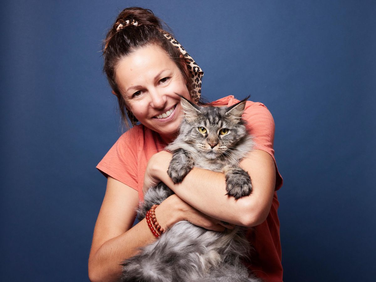 Caroline et Sakura, Maine Coon.    