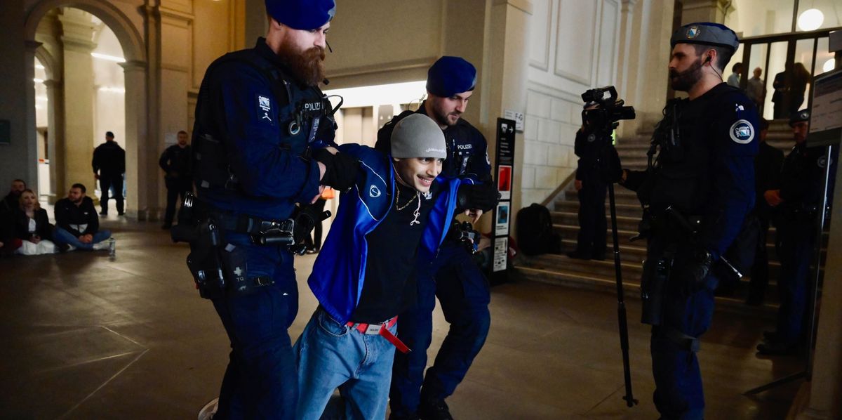 Pro-Palästina-Proteste erreichen ETH Zürich – Polizei beginnt mit Räumung