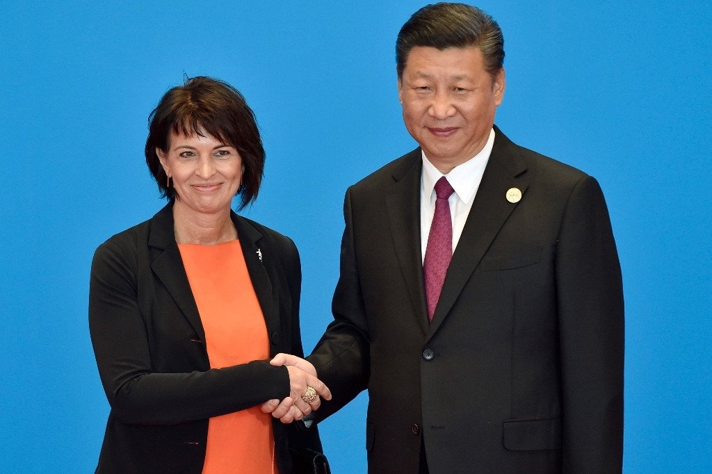 Leuthard vante le savoir-faire suisse à Pékin