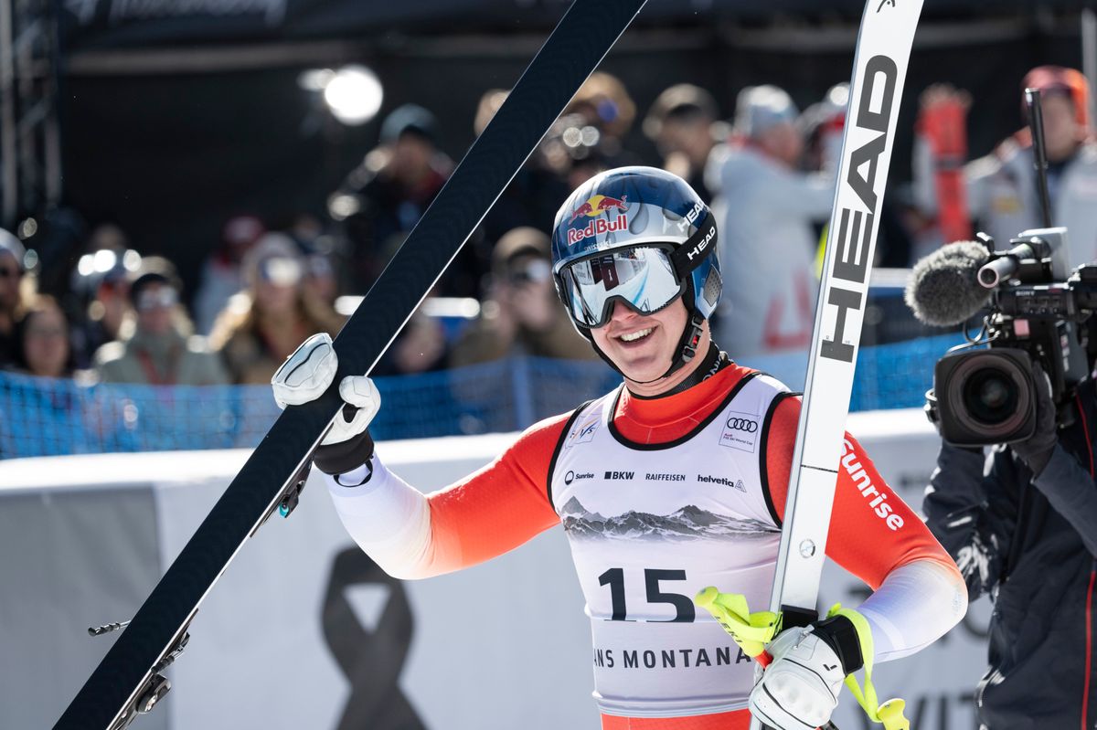 Crans Montana: Franjo von Allmen wins downhill