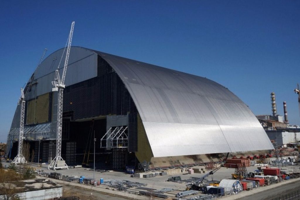 Ukraine Le dôme en acier inauguré mardi Tribune de Genève