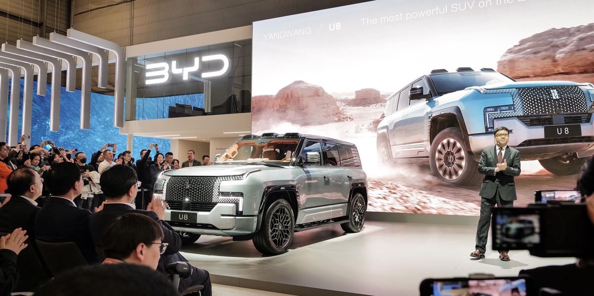 BYD：中国の自動車メーカーは、チューリッヒに旗艦店をオープンします