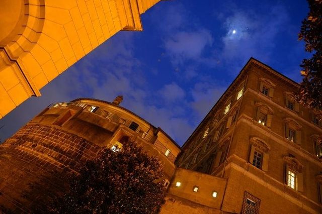Le siège de la banque, au Vatican.