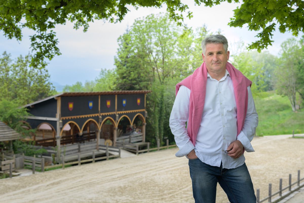 Vincent Humbert, président de l'association Le Petit Pays qui organise, entre autres, les Grandes Médiévales d’Andilly.