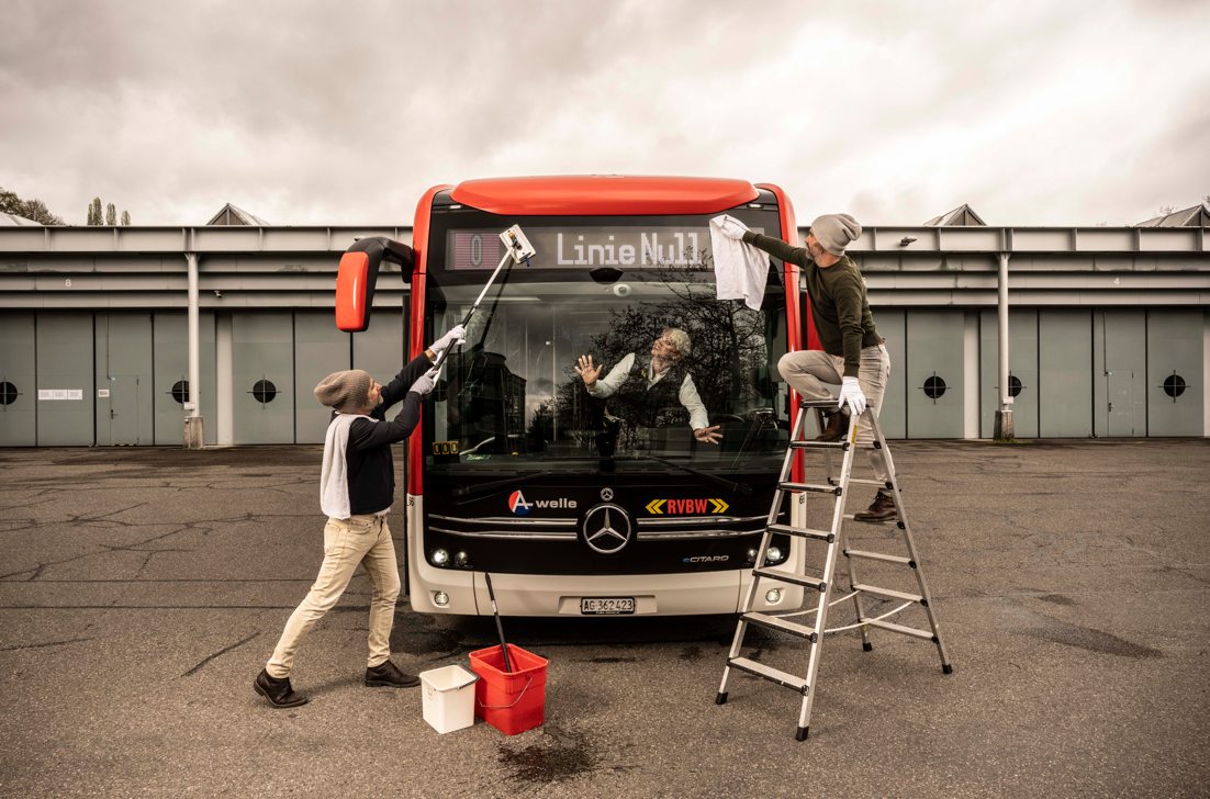 Small Talk der Woche: Dieser Linienbus fährt ziellos umher – und alle findens gut