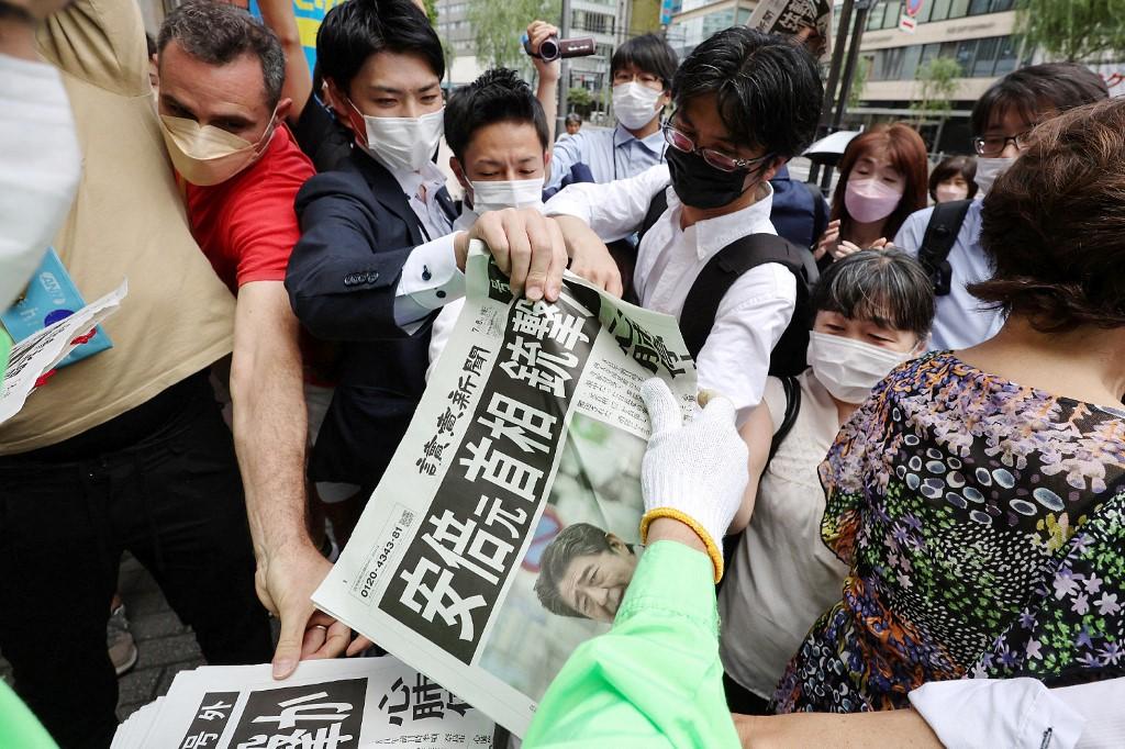 Asie Le Japon En Deuil Au Lendemain De L assassinat De Shinzo Abe Le 