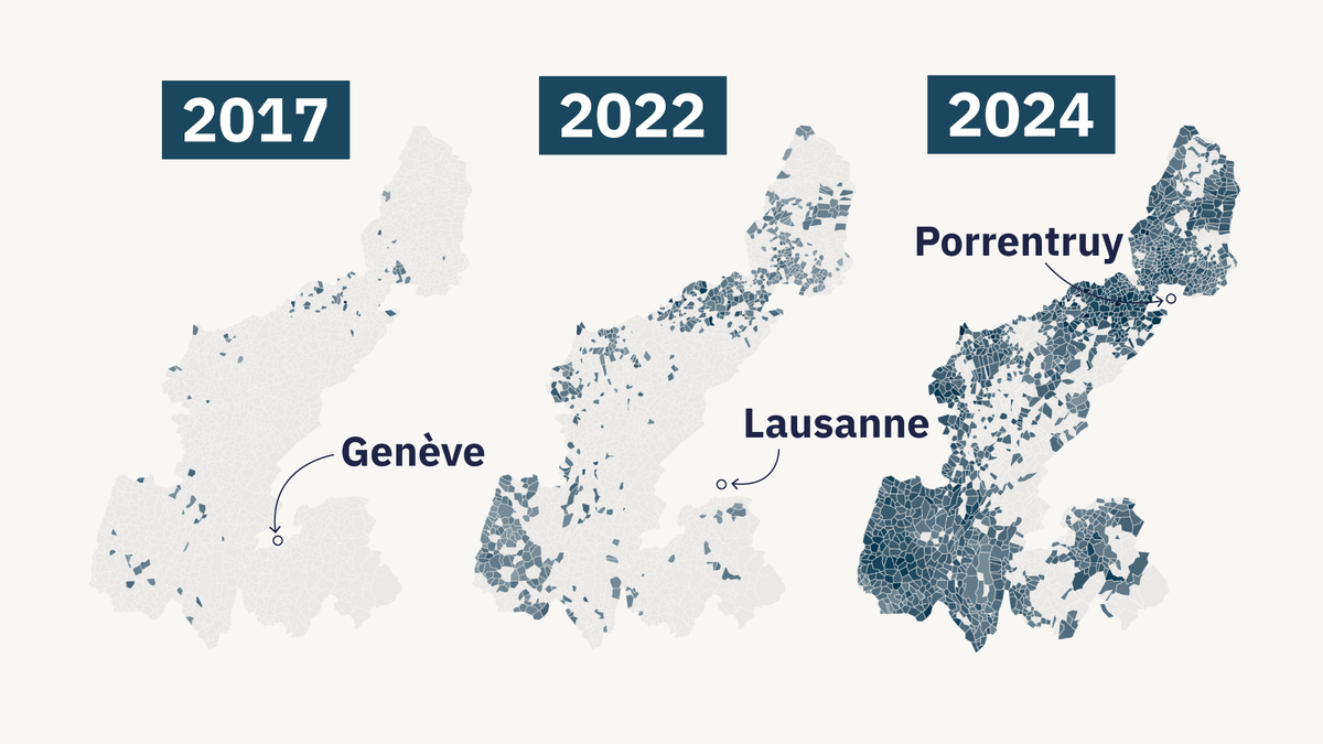 La frontière suisse vire au «bleu Marine»