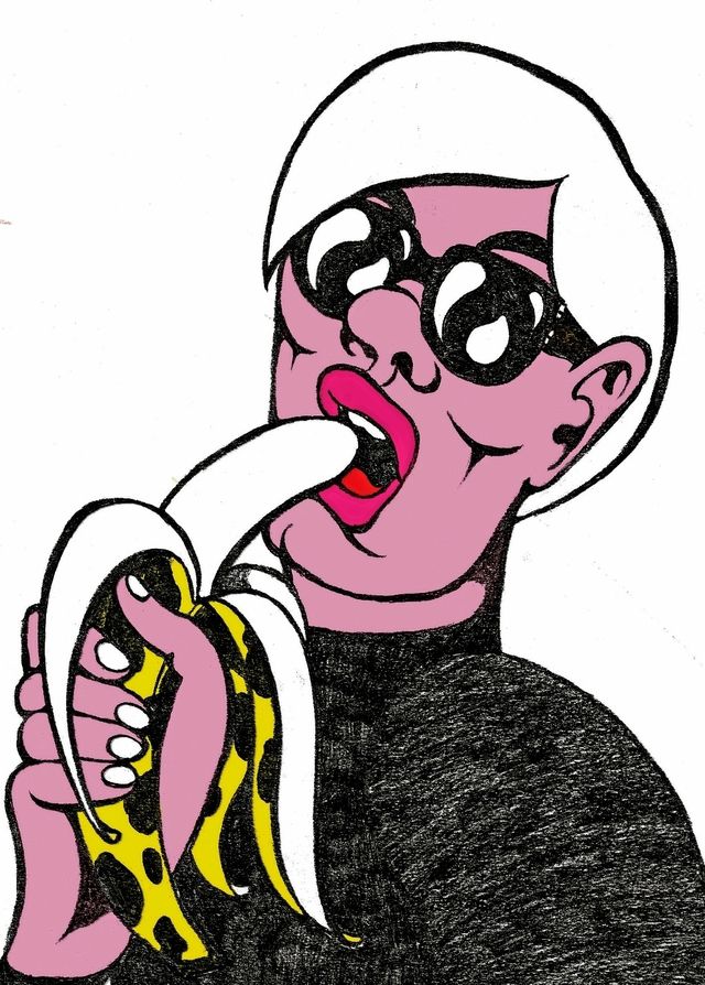 Andy Warhol a la banane en héros de BD Tribune de Genève