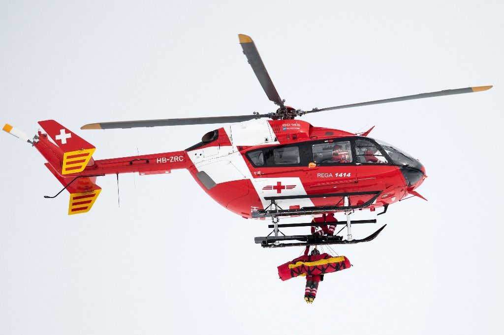 Mirjam Puchner se casse la jambe droite