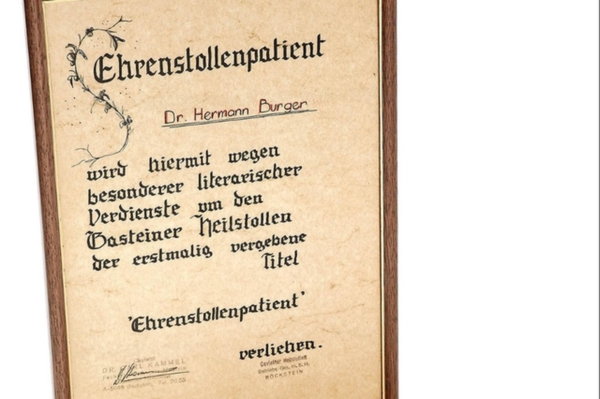 Auch das ist Literatur - Das Archiv entpuppt sich als Wundertte