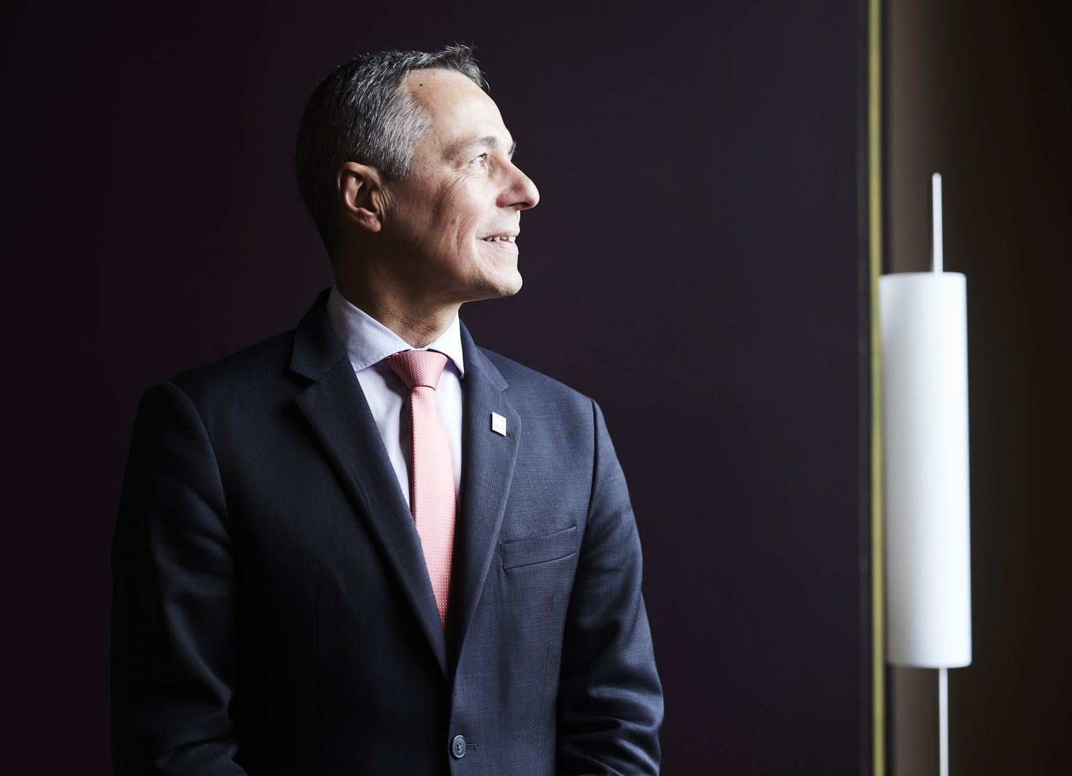 Portrait d’Ignazio Cassis, Président de la Confédération et chef du Département fédéral des affaires étrangères DFAE.