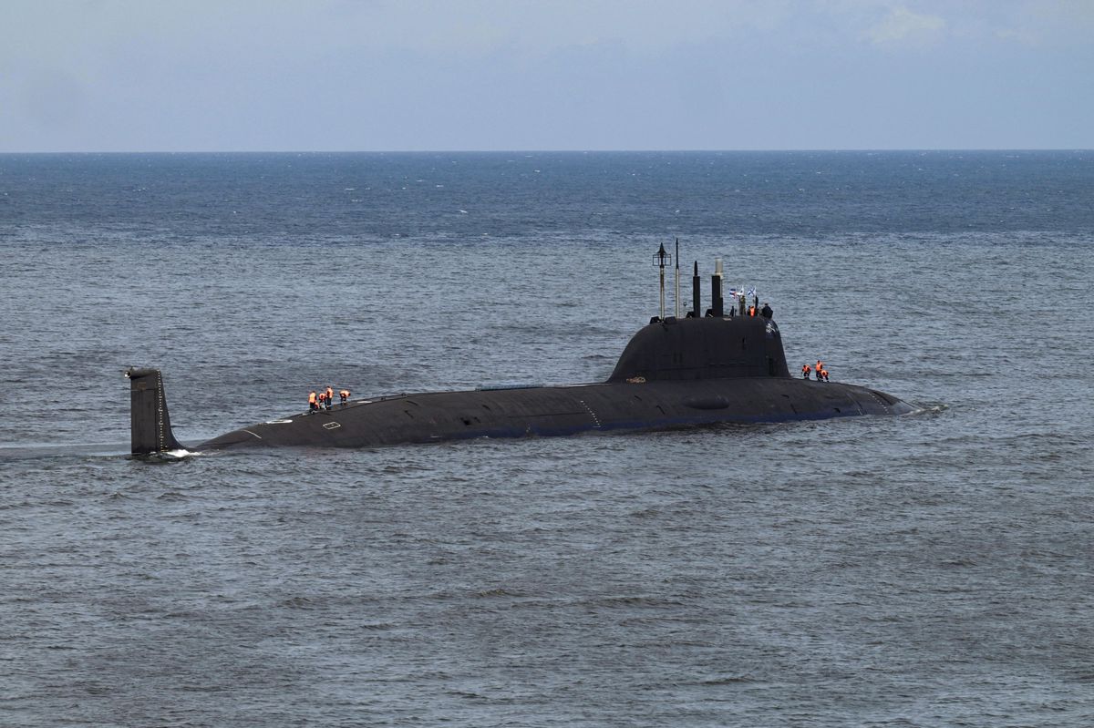 Un sous-marin russe.