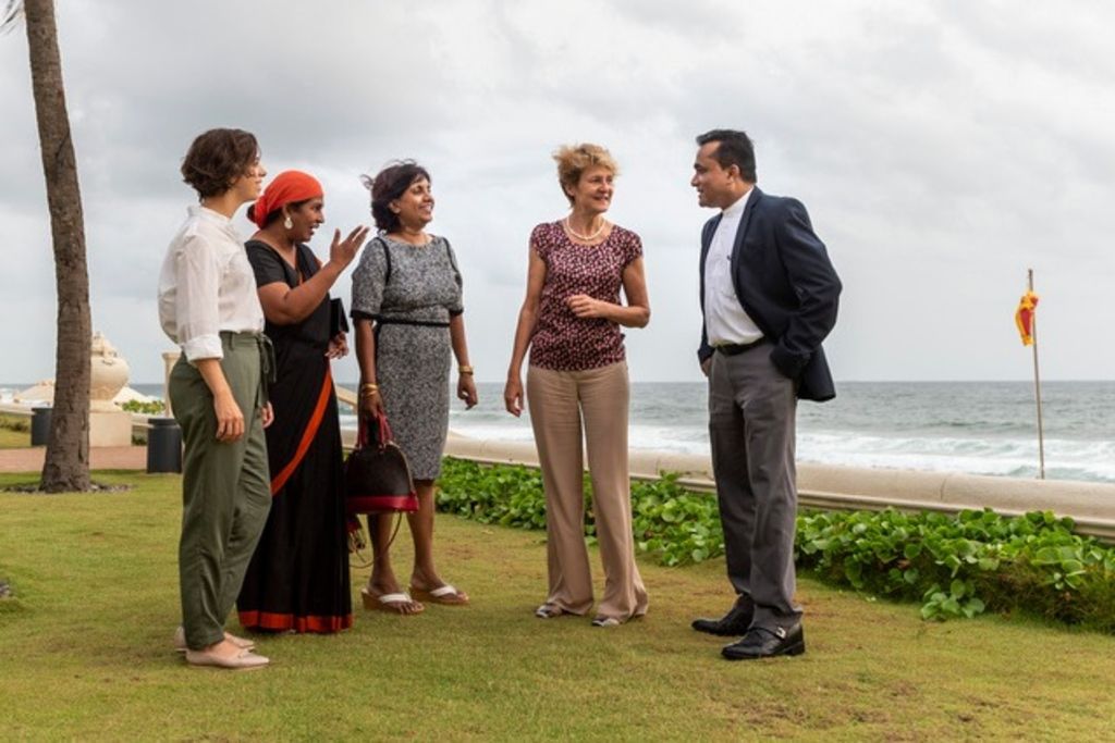 Sommaruga en visite de travail au Sri Lanka