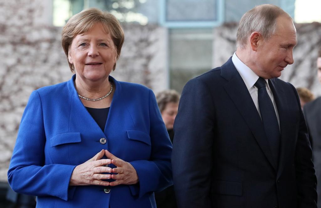 Merkel und Putin