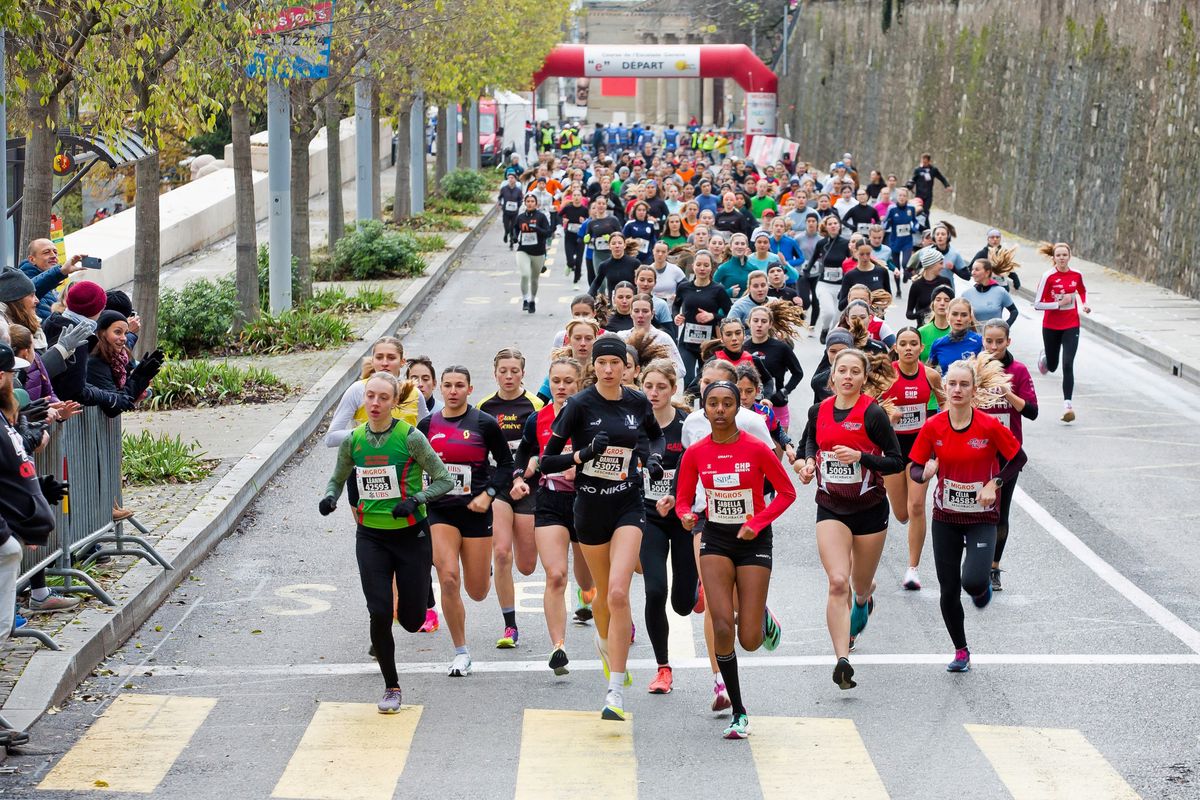 Genève, le 2 décembre 2023.
Course de l'Escalade 2023.
Courses et ambiance du samedi.
©Frank Mentha