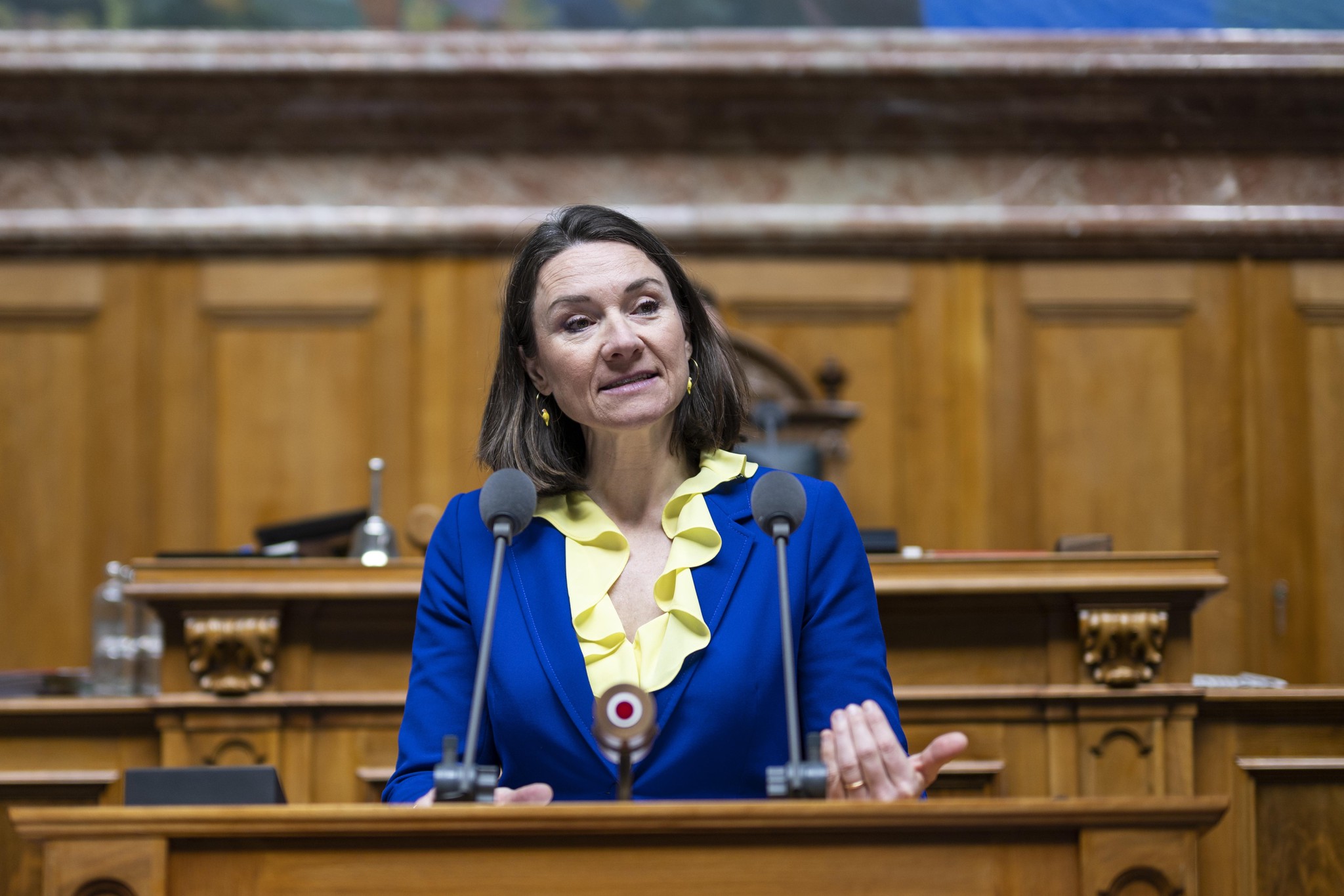 La conseillère nationale Sophie Michaud Gigon (Verts/VD) fait le point sur la situation.