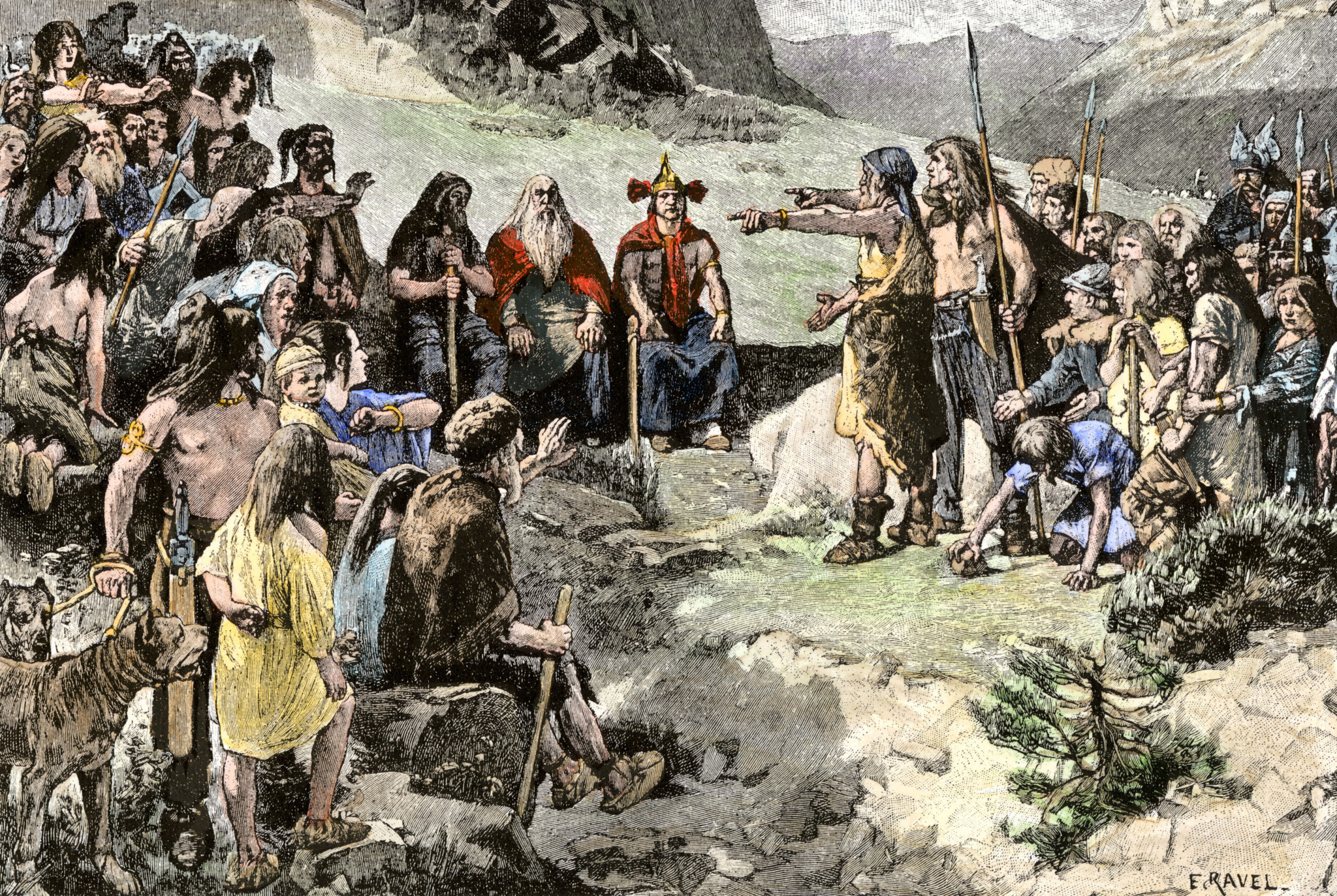 Schweizer Vorfahren Die Helvetier der grosse Irrtum TagesAnzeiger