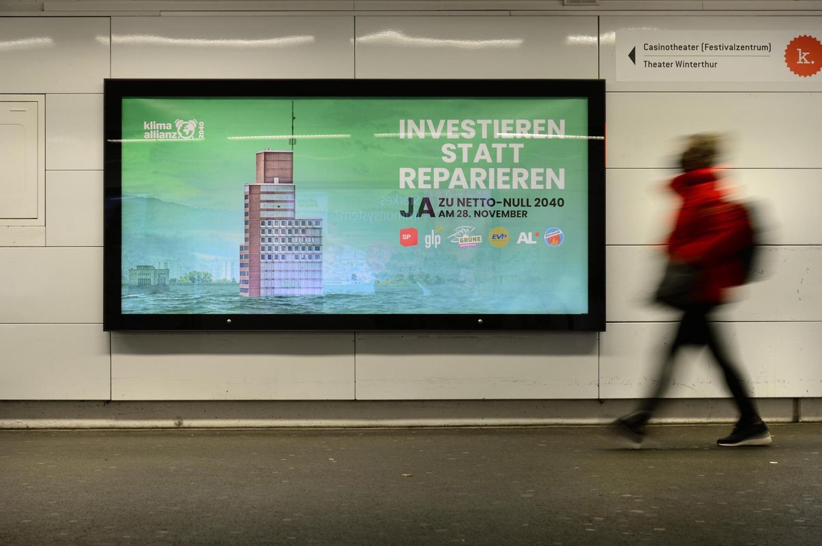 Steigende Meeresspiegel bedrohen Winterthur? Nein. Aber für Millionenstädte wie Shanghai oder Bangkok sei das ein realistisches Szenario, begründet man beim Komitee «Netto null 2040» die Kampagne.   