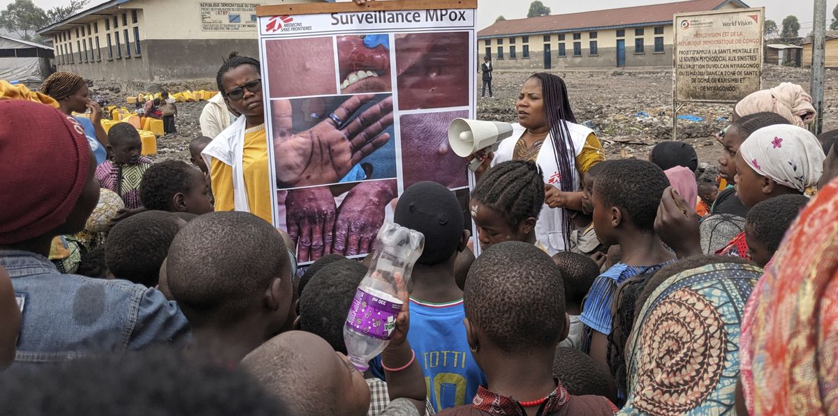Das Schild der Weltgesundheitsorganisation vor ihrem Hauptquartier in Genf, Schweiz.