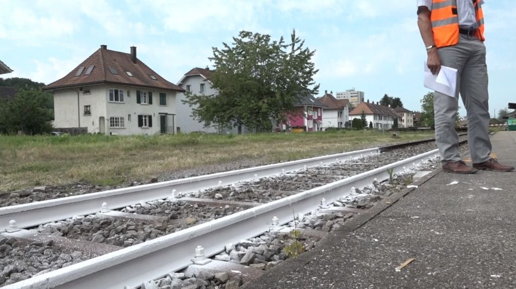 SBB schliessen Test mit weissen Schienen ab