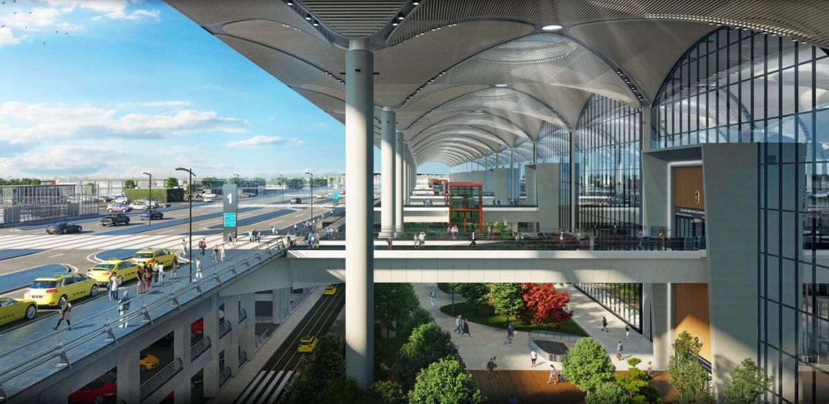 Neuer Flughafen in Istanbul Größter Flughafen