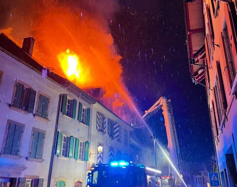 L’incendie est survenu vendredi soir.