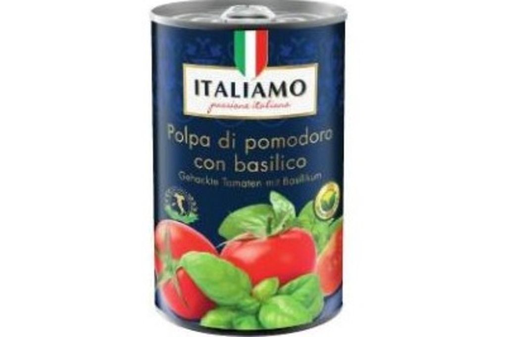 Lidl rappelle des tomates hachées aux épices