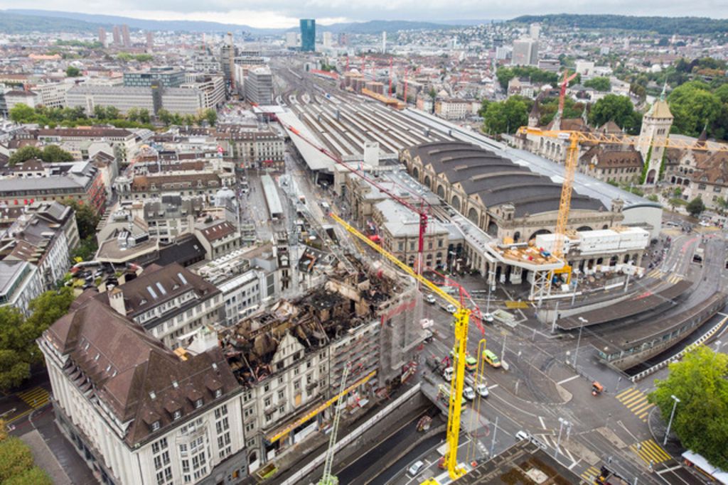 Le trafic a été rétabli aux alentours de la gare