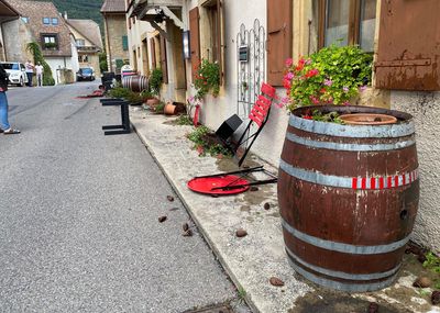 Terrasse fauchée: «Personne dehors, quelle chance!»